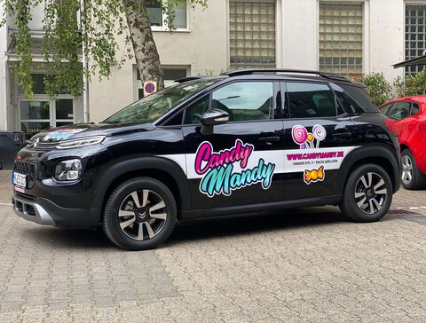 KFZ-Folierung für Candy Mandy